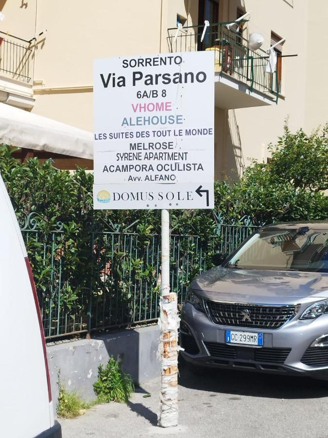 Domus Sole Bed & Breakfast Sorrento Exterior foto